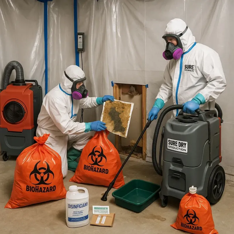 Contaminated Water Handling Protocols process in Hugoton, KS
